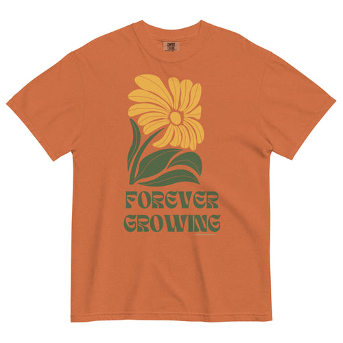 Forever Growing Unisex garment-dyed heavyweight t-shirt